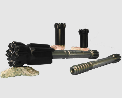 Διάμετρος τρύπας από 89 mm έως 127 mm για τρύπανση με σφυρί