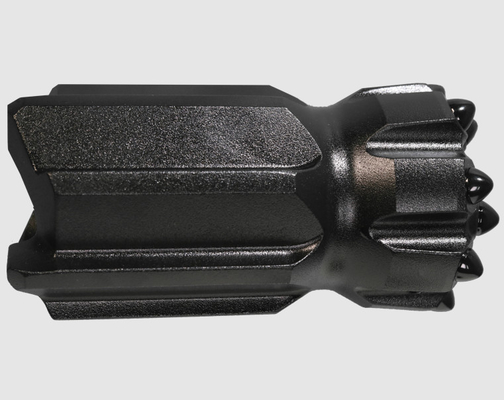 Τύπος T45 Retrac Button Drill Bit με μέγεθος 3' - 4' και μαύρο χρώμα για χρήση σε λατομείο
