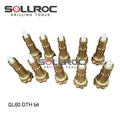 SOLLROC 200mm to 350mm DTH Drill Bits for Borehole Drilling with Heat Treatment