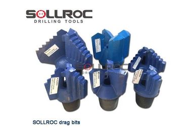 Επικεφαλής σύνδεση Chevron Drag Drill Bit Forging επεξεργασία API 3 1/2'REG προσαρμοσμένη