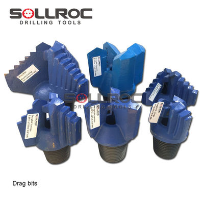 140mm 3 Πτερύγια βήμα Drag Bits για την γεωτρήσεις πηγάδι νερού