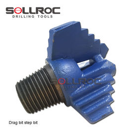 Διαρκής απόδοση Drag Drill Rock Bit με επεξεργασία σφυρηλάτησης συσσωματωμένων συνδέσεων