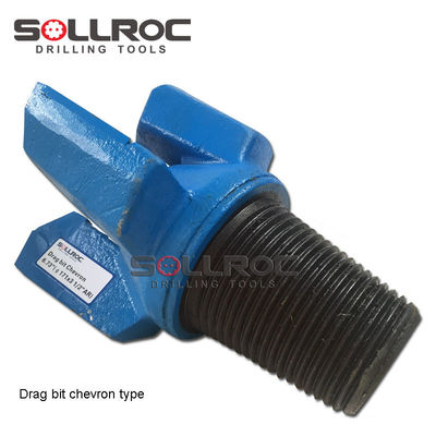165 mm Chevron Bit API 3 1/2' REG τύπου νήματος
